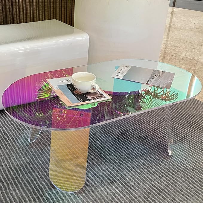 Reflective Radiance: Illuminating Your Space with Acrylic Coffee Tables插图