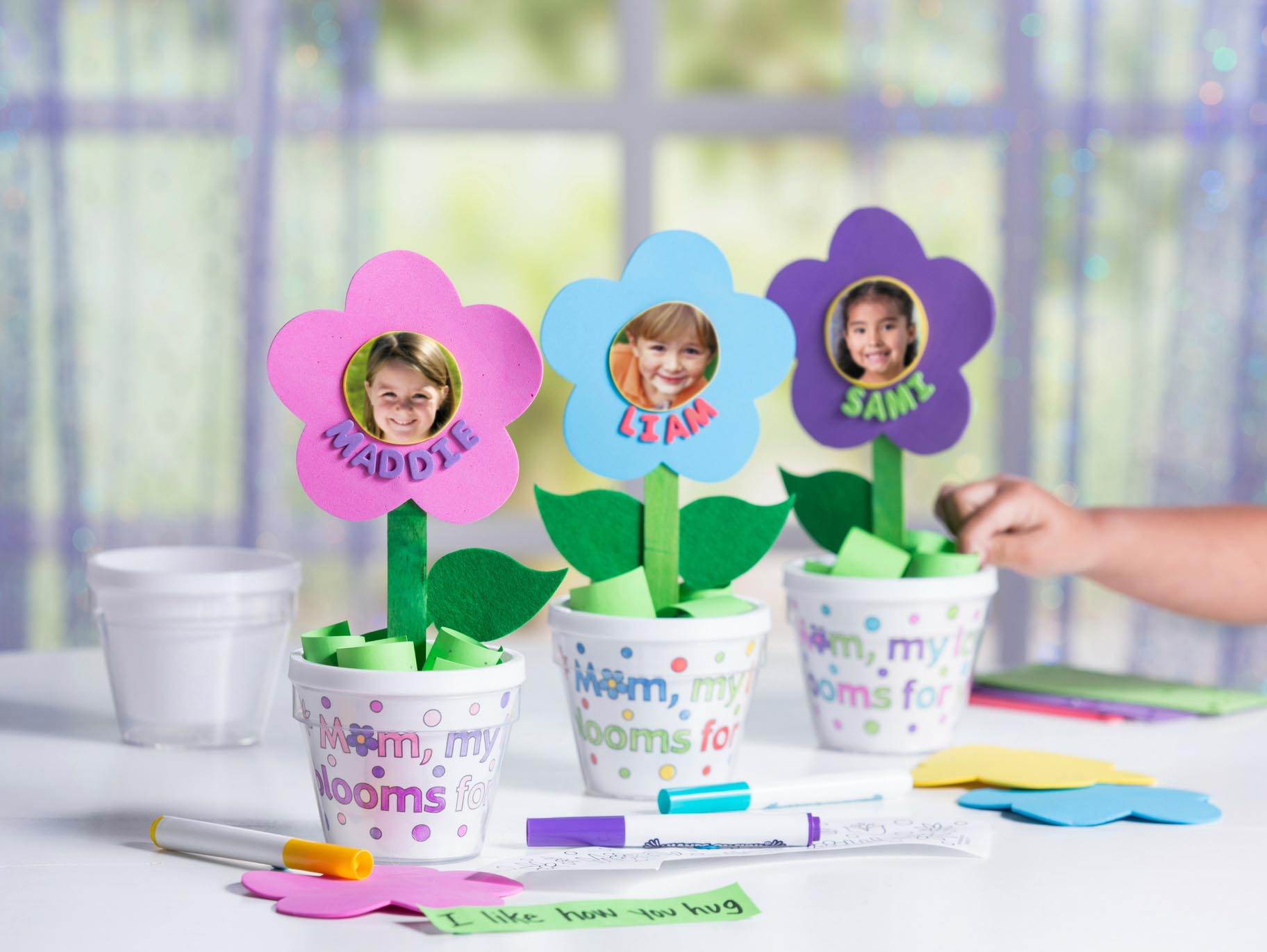 homemade mother's day flower pots