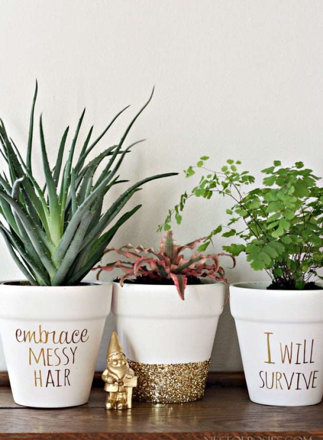 painted flower pots ideas