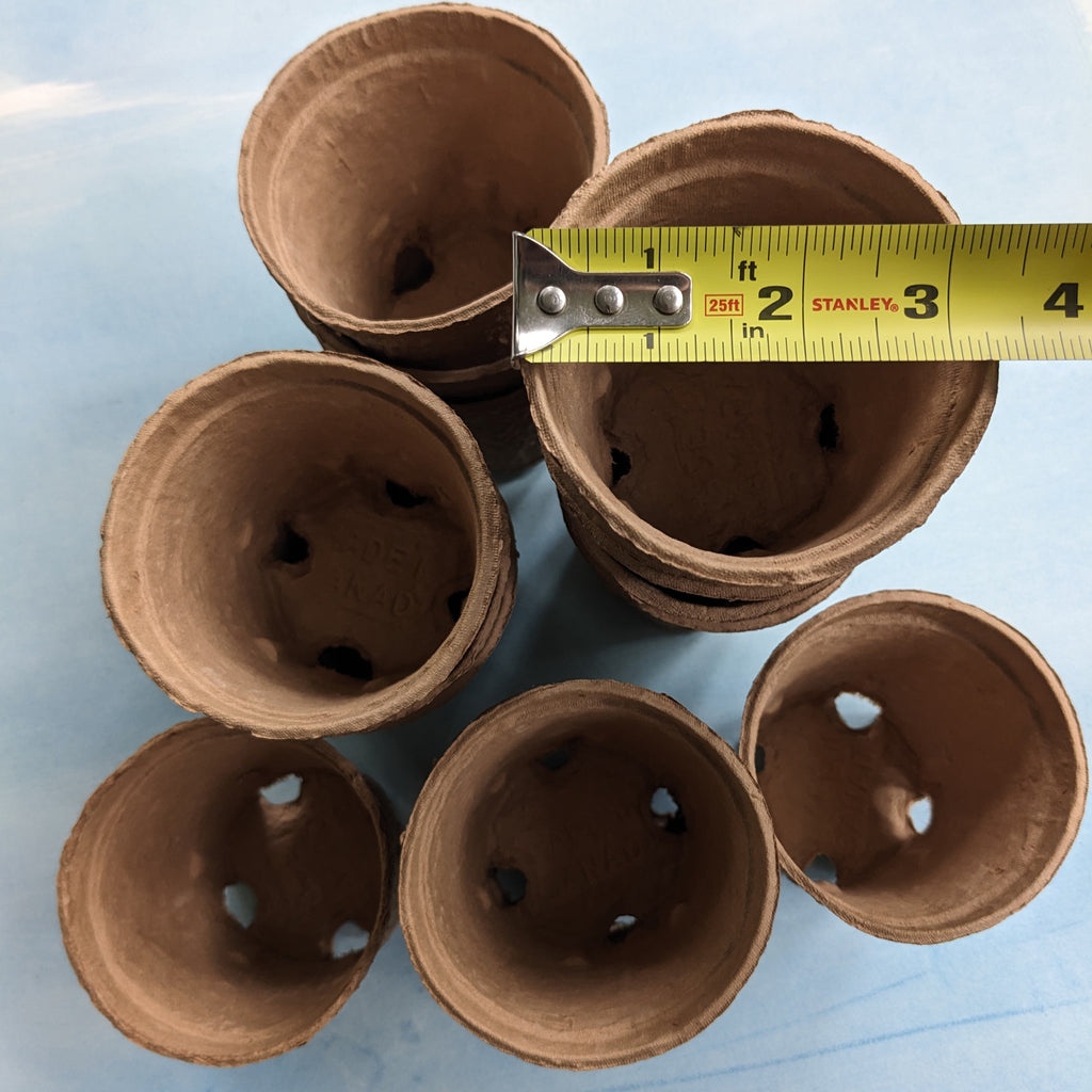 how to measure flower pots