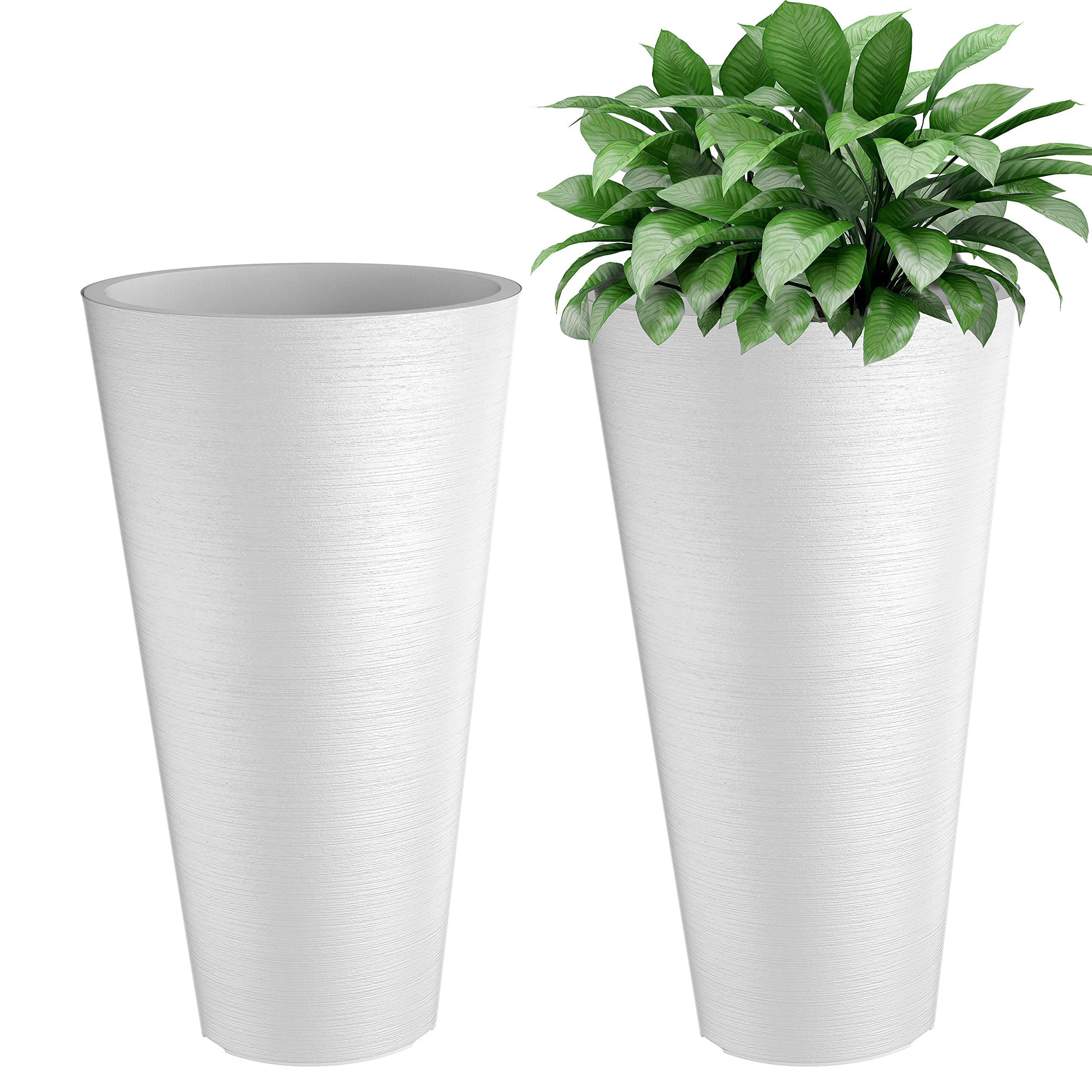 tall flower pots