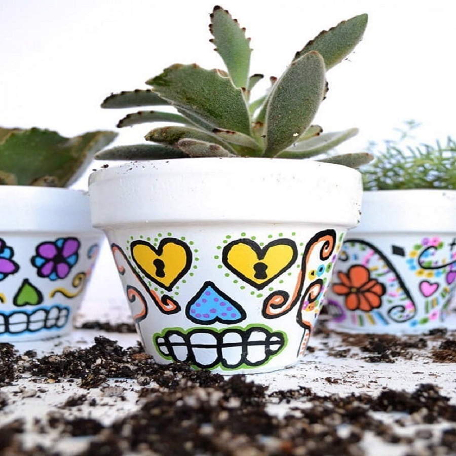 flower pots diy