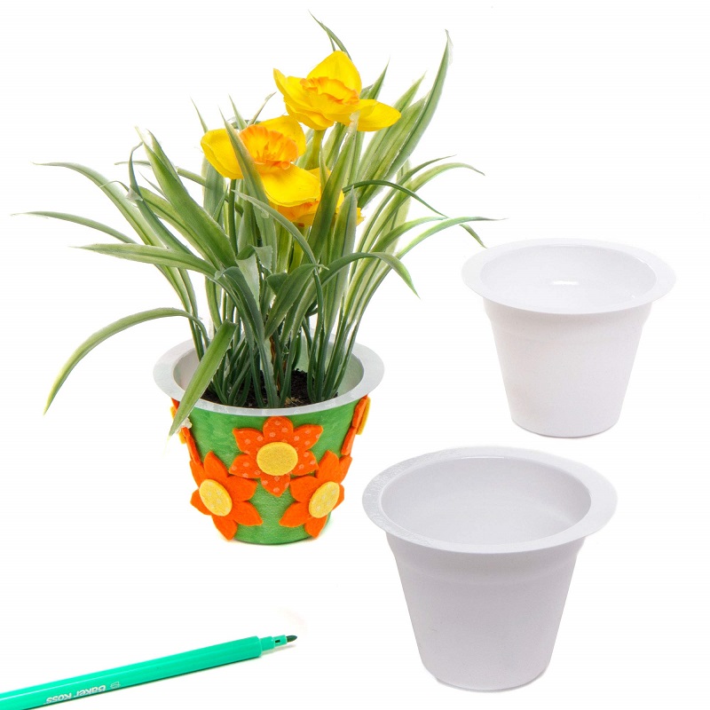 paint for plastic flower pots