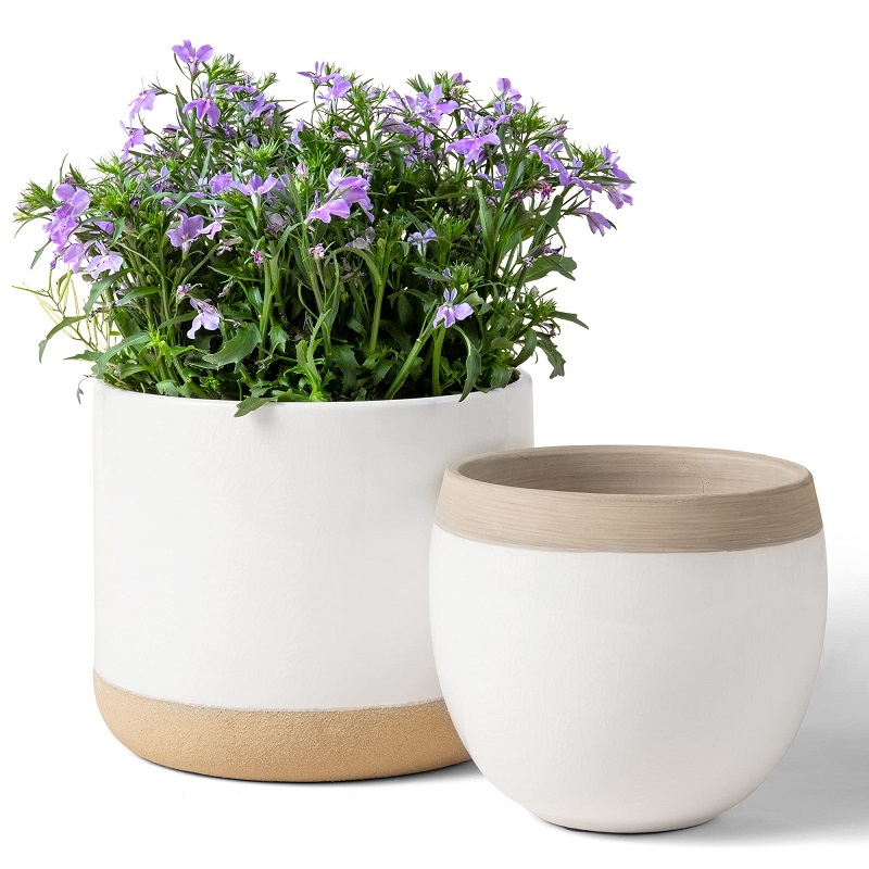 how to plant flower pots