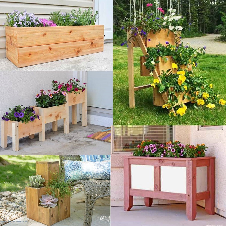 homemade flower pots ideas