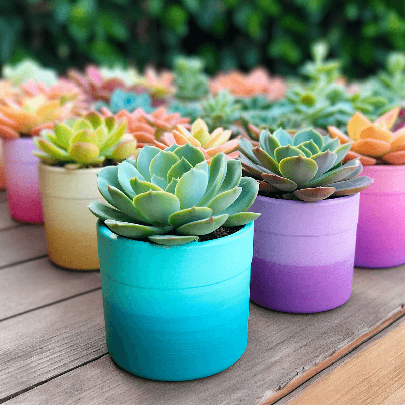 best color combinations for flower pots