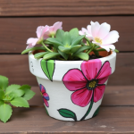 Creative DIY Flower Pot Painting Projects