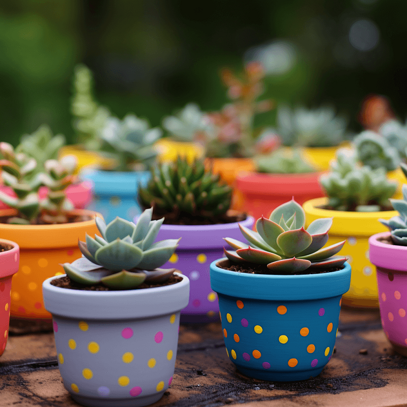 best color combinations for flower pots