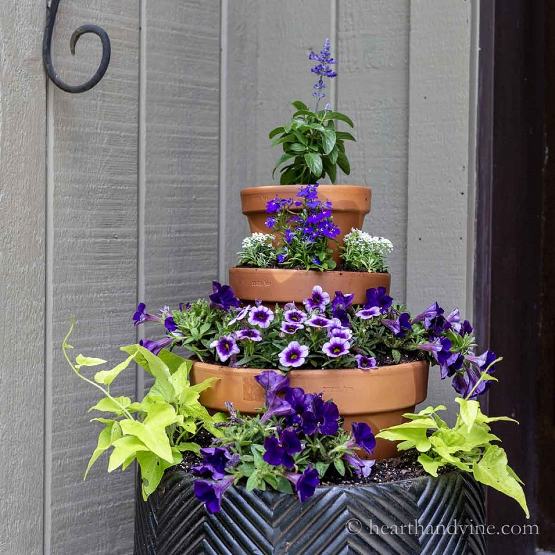 flower pots diy