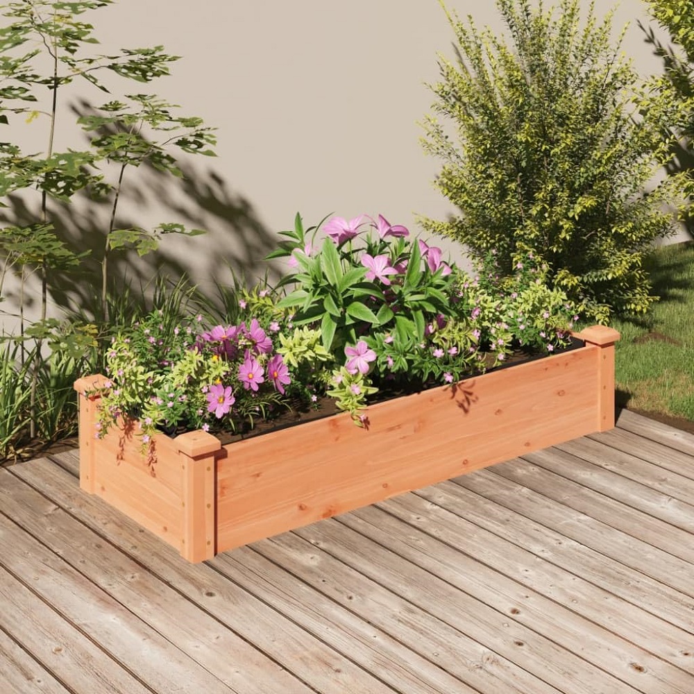 flower bed with pots ideas