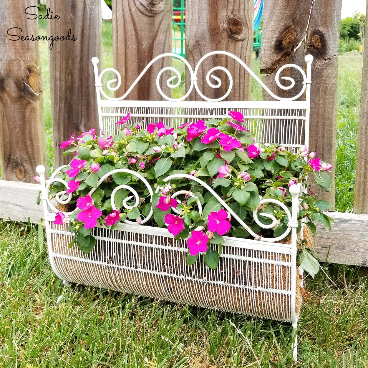 repurpose flower pots