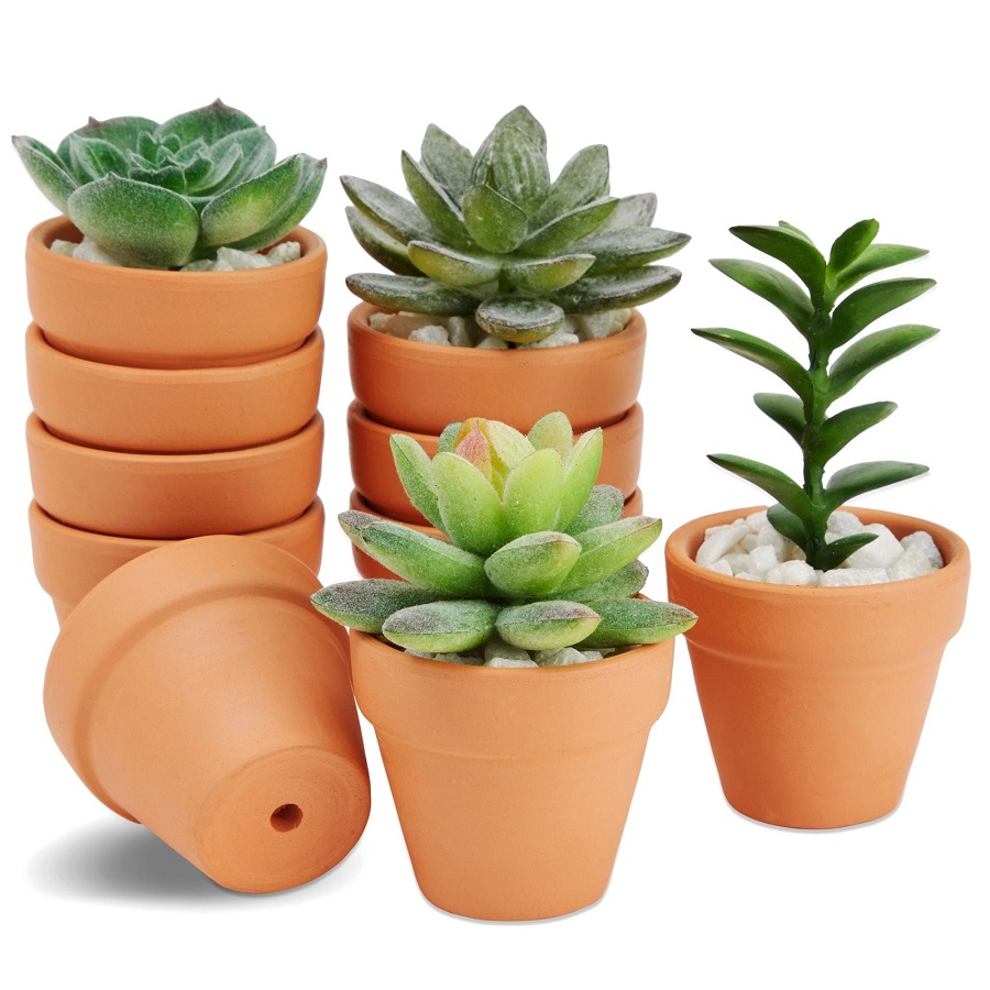 how to make clay flower pots