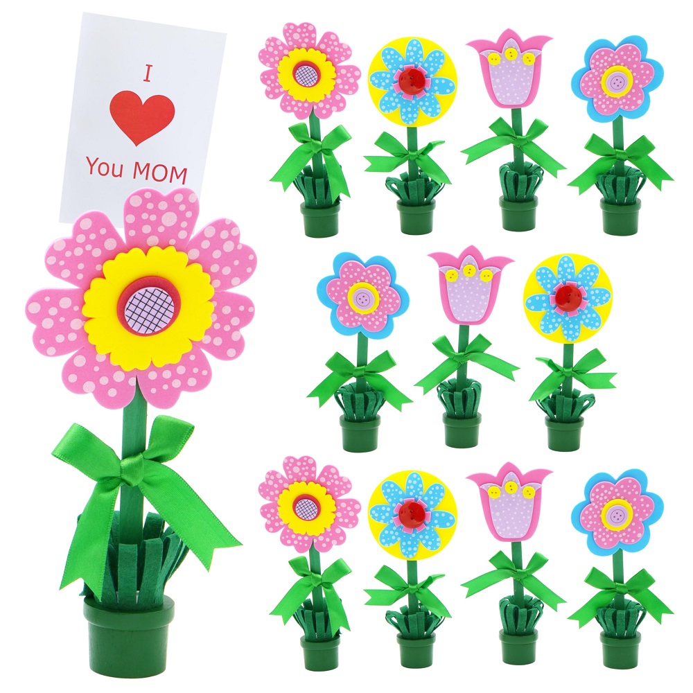 preschool mothers day flower pots