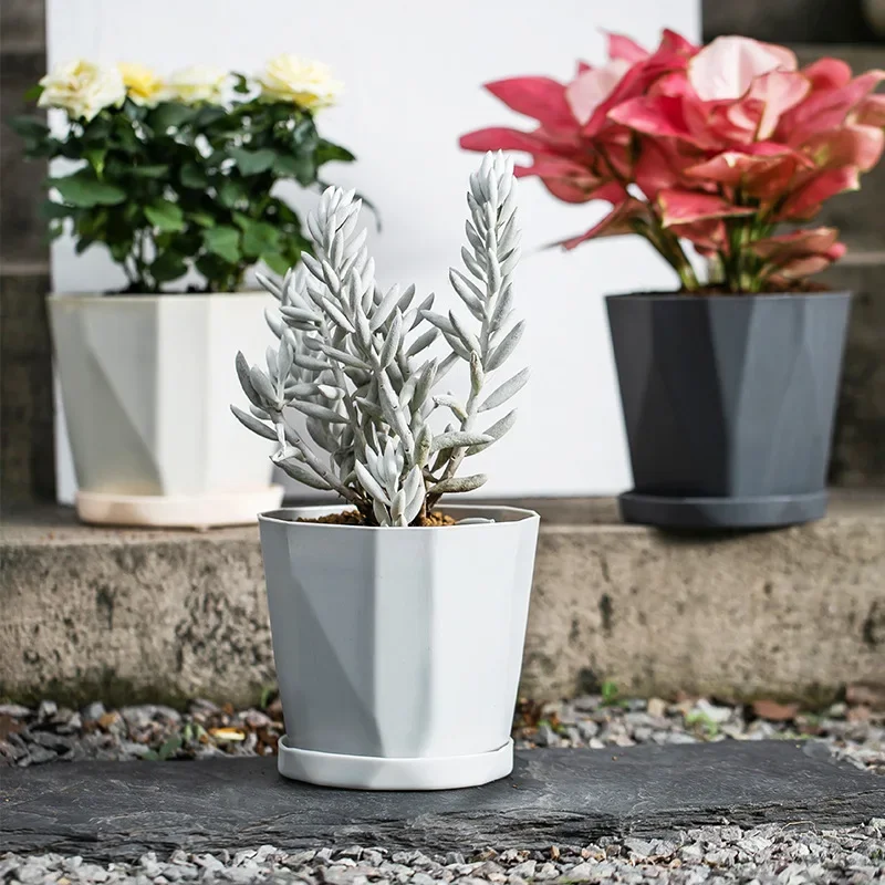 how to clean flower pots