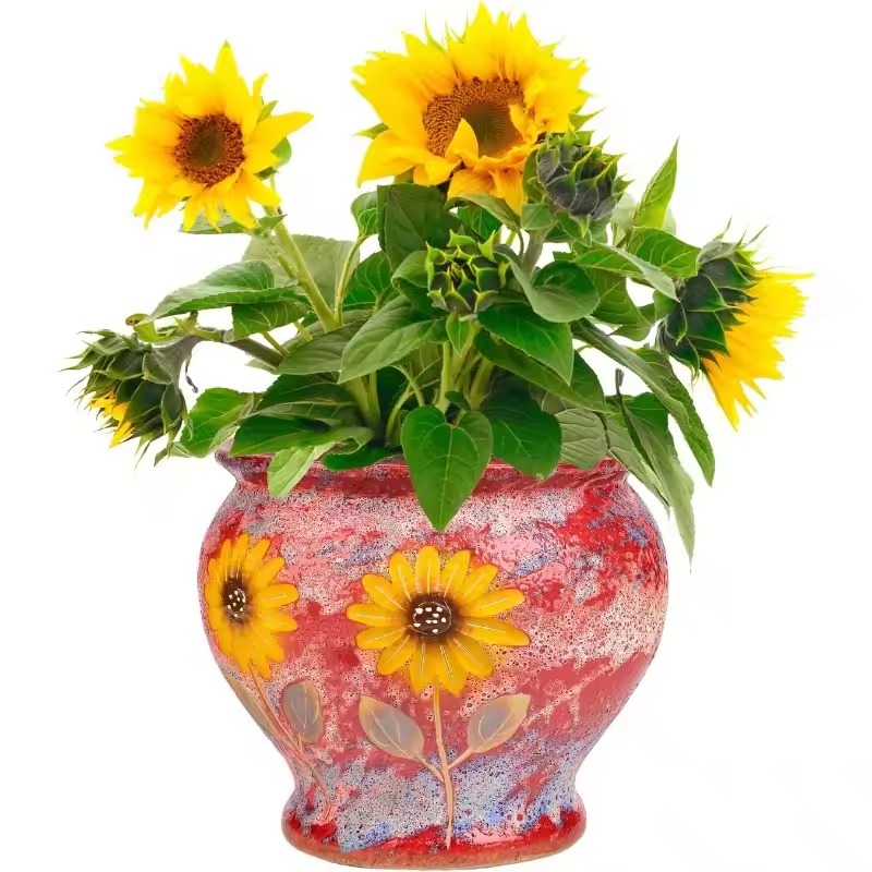 can you paint plastic flower pots