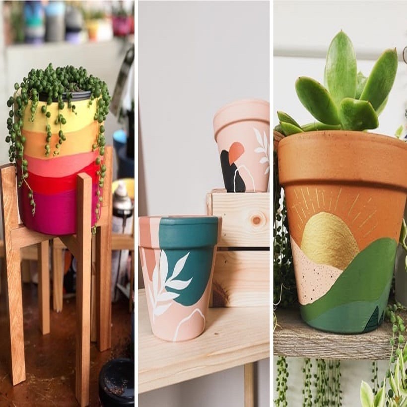 painted flower pots diy