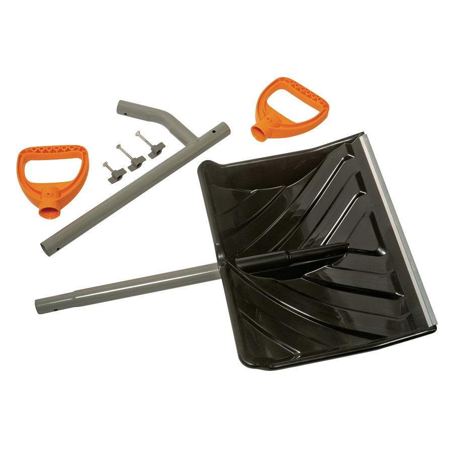 metal snow shovel
