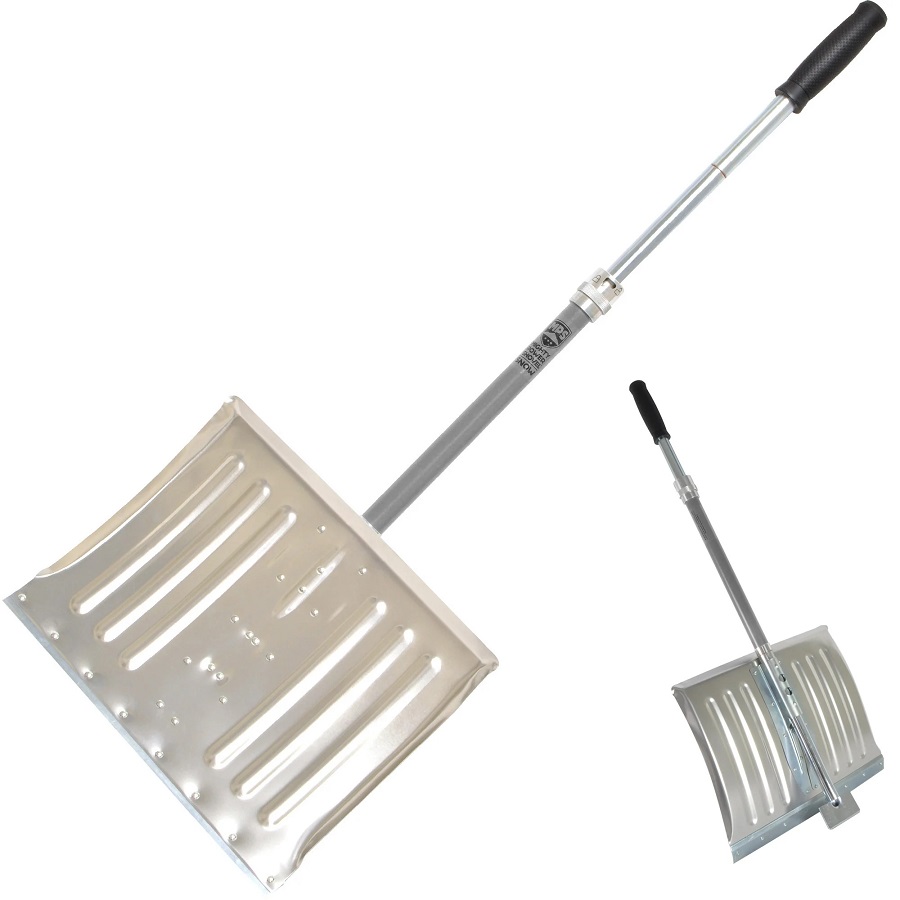 metal snow shovel
